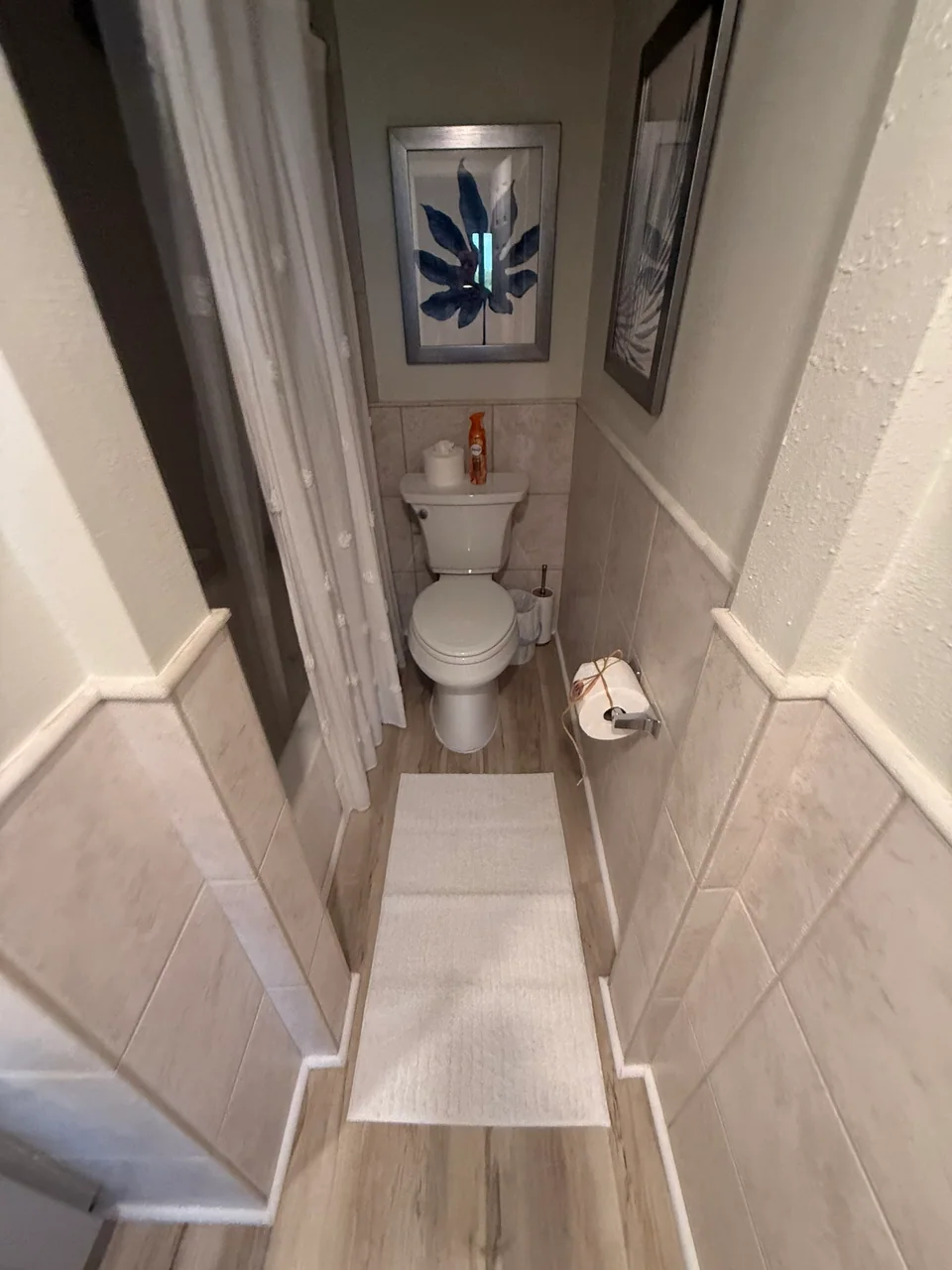 Bathroom with vanity and bathtub